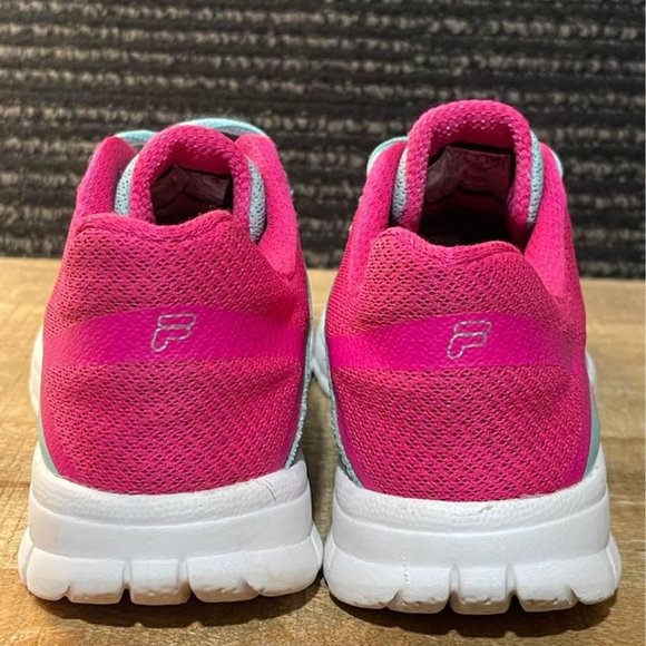 Fila Women's Sneaker Blue and Pink - Size 5 - Picture 6 of 8